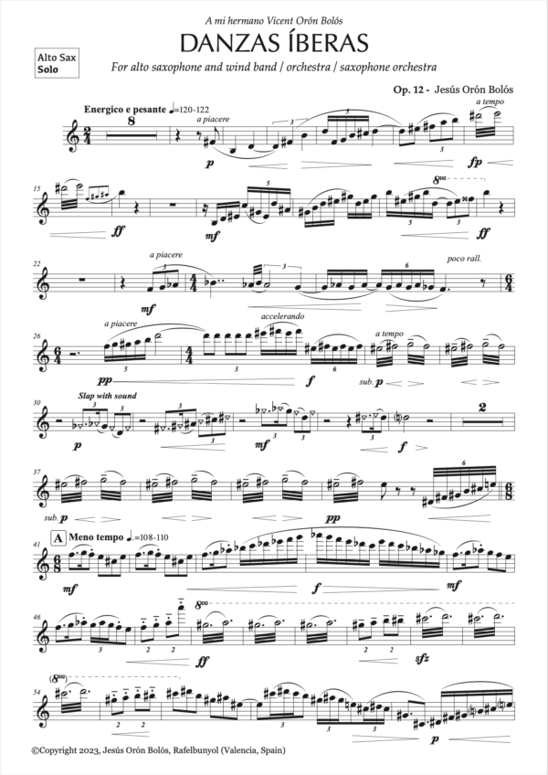 DANZAS ÍBERAS Op.12 - Imagen 5