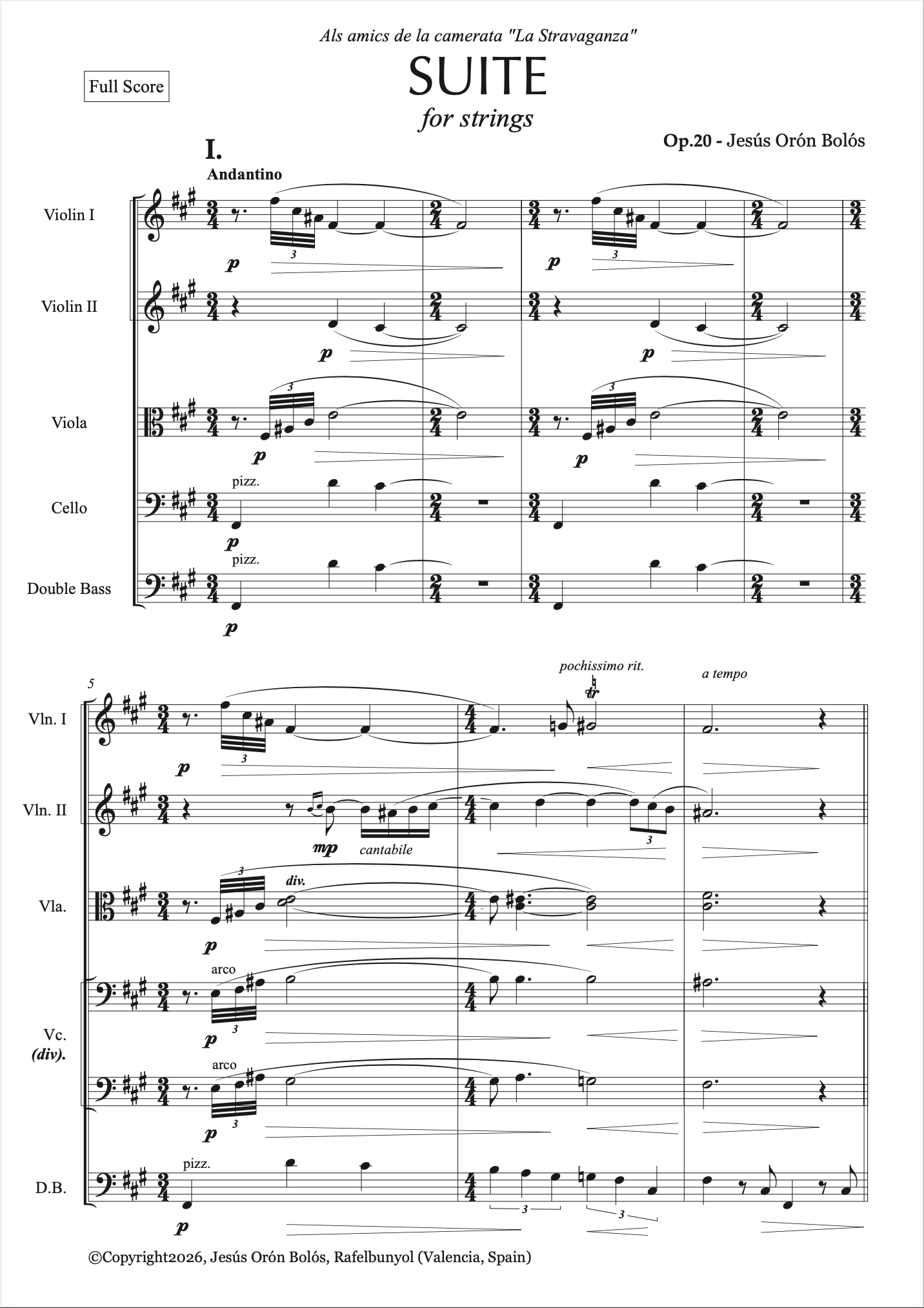 SUITE - Op.20 - Imagen 2