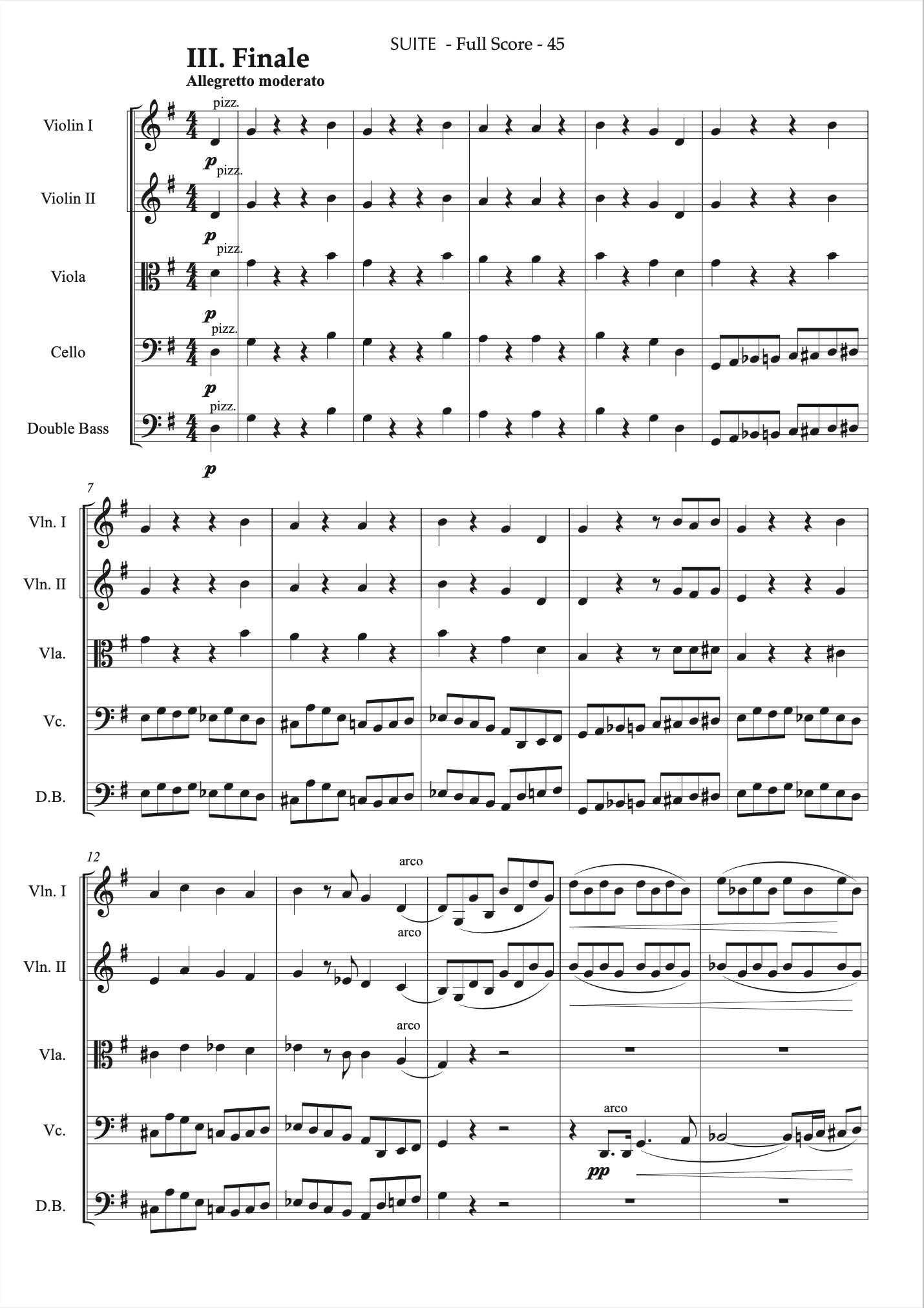 SUITE - Op.20 - Imagen 6
